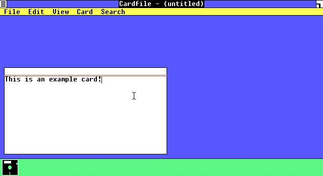 CARDFILE