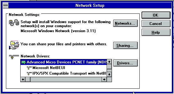 Network Setup